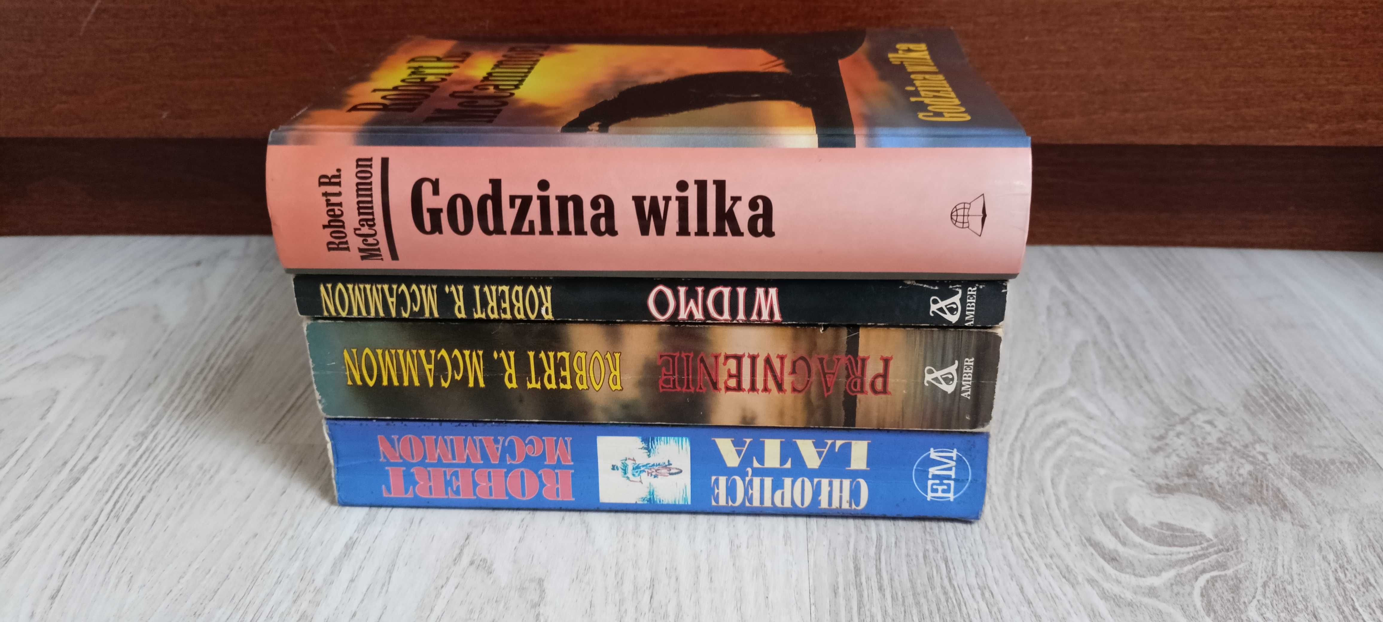 4x Robert McCammon Widmo + Chłopięce lata + Godzina wilka + Pragnienie