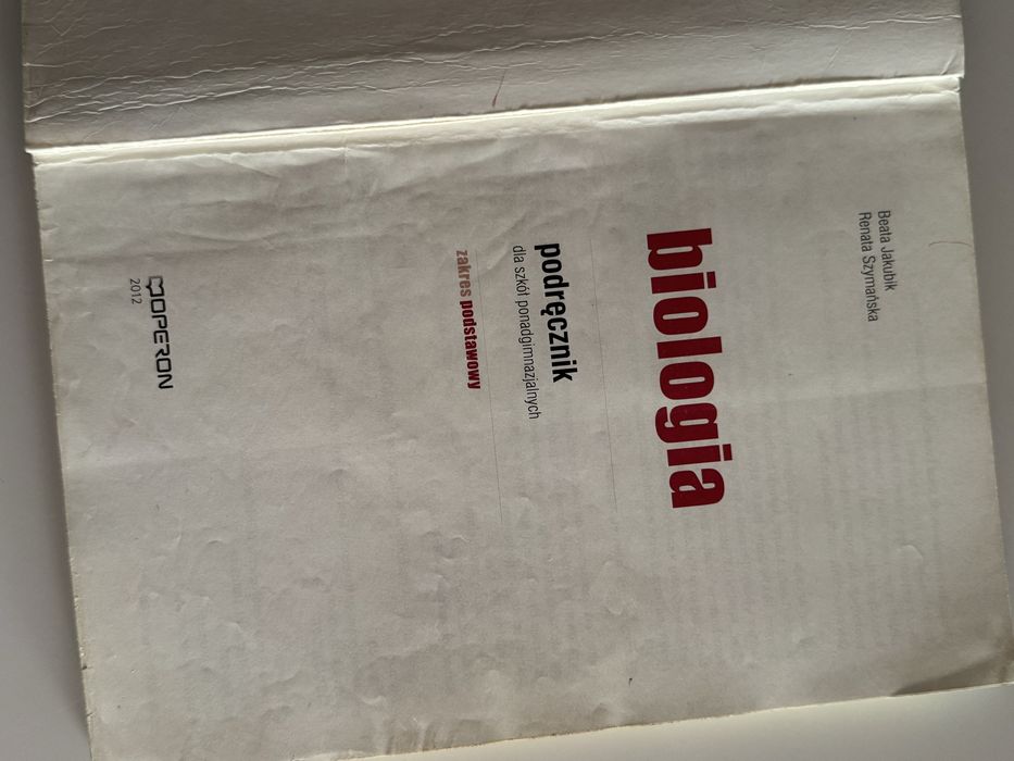 Biologia zakres podstawowy Operon