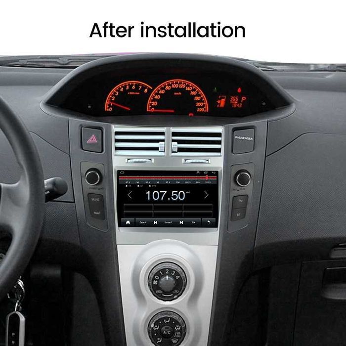 Uniwersalne Radio samochodowe Android M100 Toyota Yaris II 2005.-2011