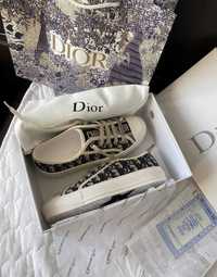 Dior B23 Low Logo White Black