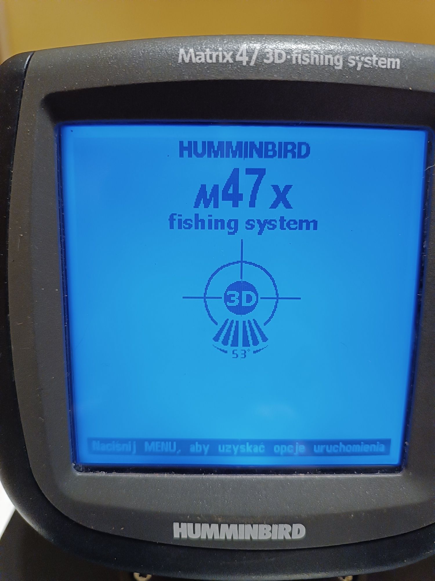 Echosonda Humminbird Matrix 47 3d fishing system