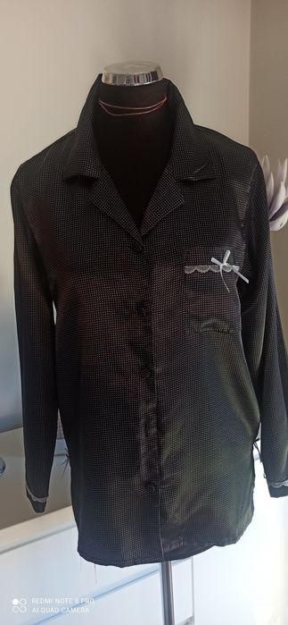 Góra satynowa od piżamy