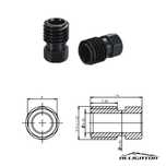 Śruba Przewodu Hydraulicznego Hcp04Mg Stal M9X1.25 5Szt