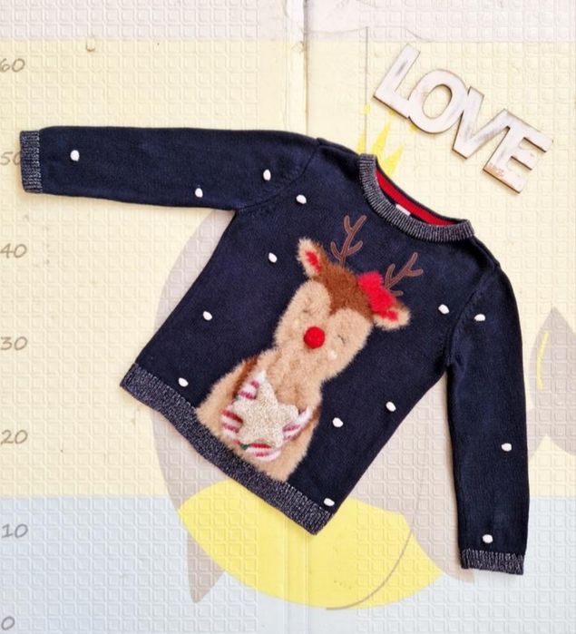 Светр TU дівчинка 18-24 м 1,5-2 р кофта батнік світшот худі