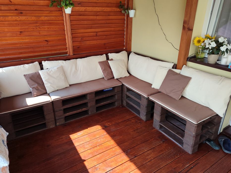 Meble ogrodowe z palet