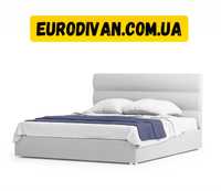 Двухспальная кровать 140/160/180х200, мягкая тканевая, ліжко хай тек