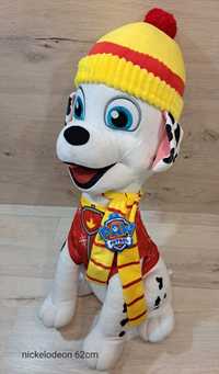 Wielki Marshall maskotka psi patrol Nickelodeon NOWY zimowy