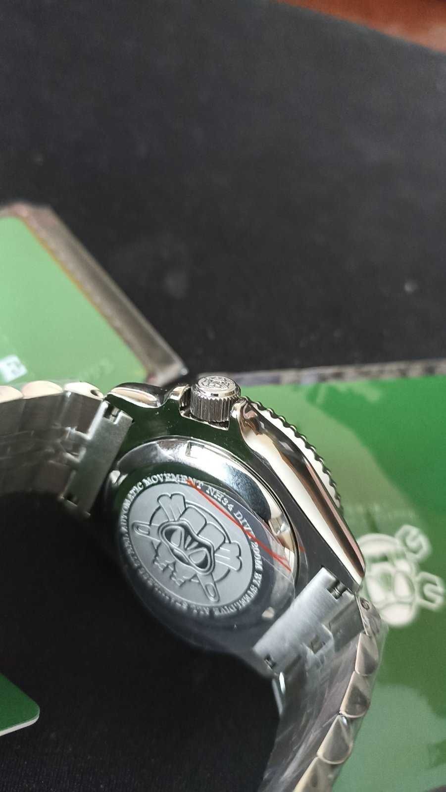 SD1994 STEELDIVE  200 м  часы для дайвинга хомаж на Seiko SKX