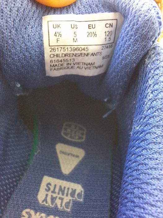 Дитячі кросівки Clarks 20 розмір