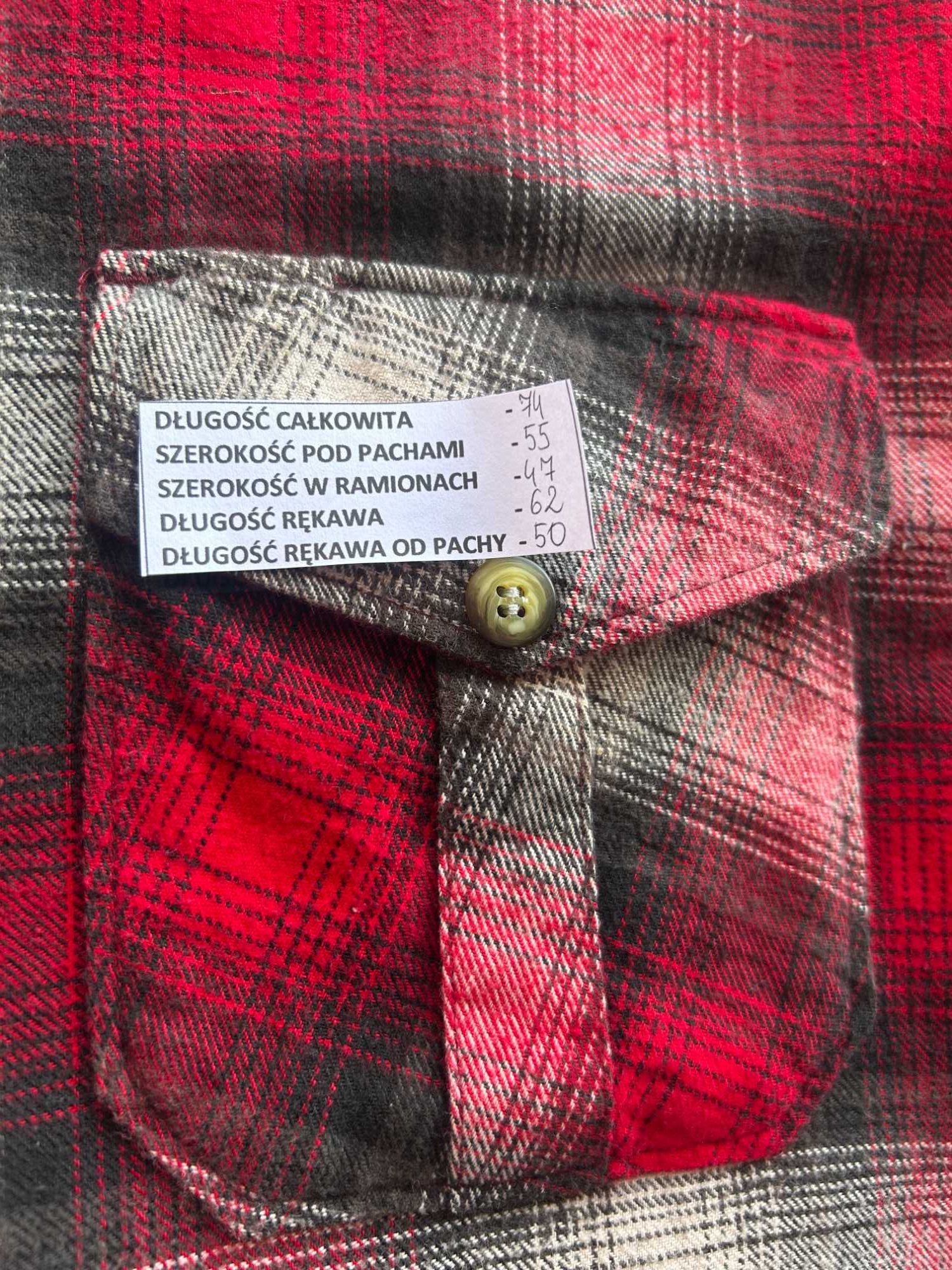 Ralph Lauren _ Flanelowa koszula w kratę XL _ 100% bawełna
