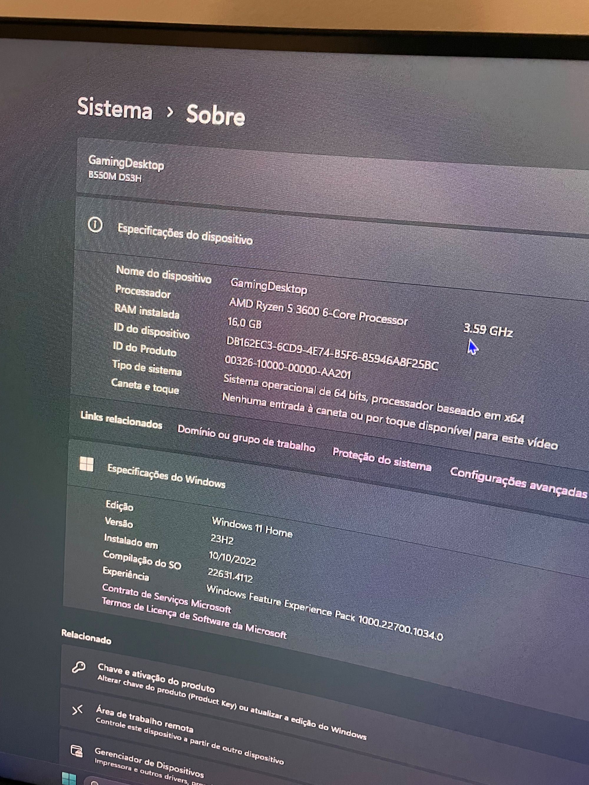 Computador gamer
