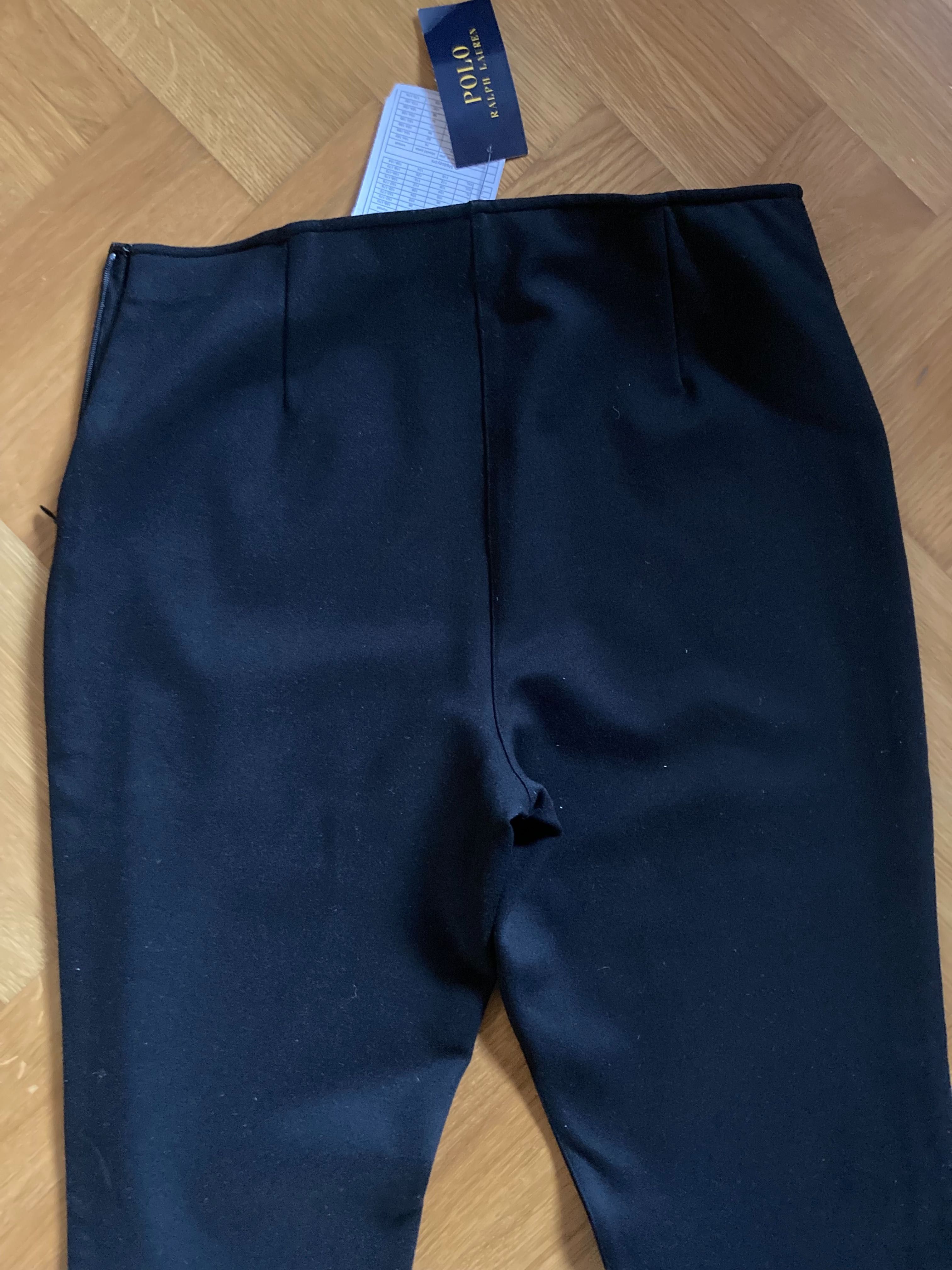Spodnie czarne cygaretki Polo Ralph Lauren nowe rozmiar 10 (38)