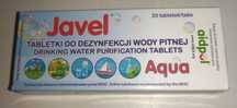 Таблетки для дезінфекції води Javel Aqua 20 ш