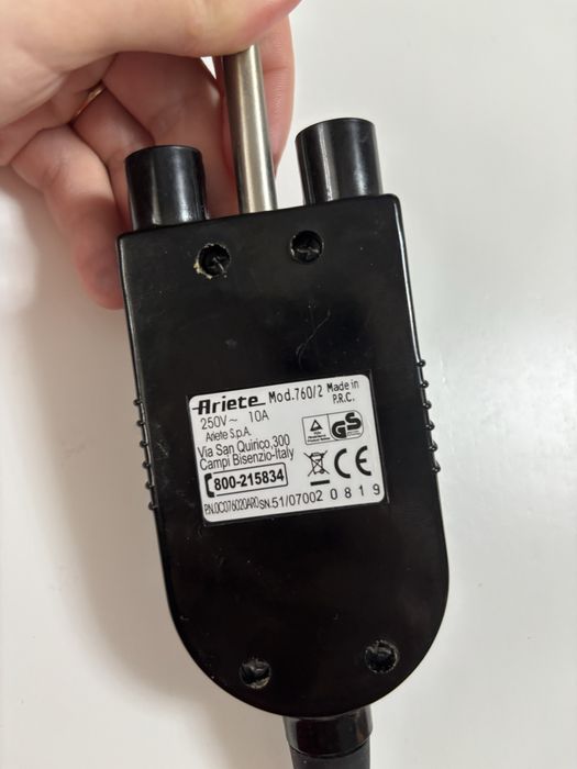 Grill elekyryczny La Grigliata Ariete model 760/2 250V