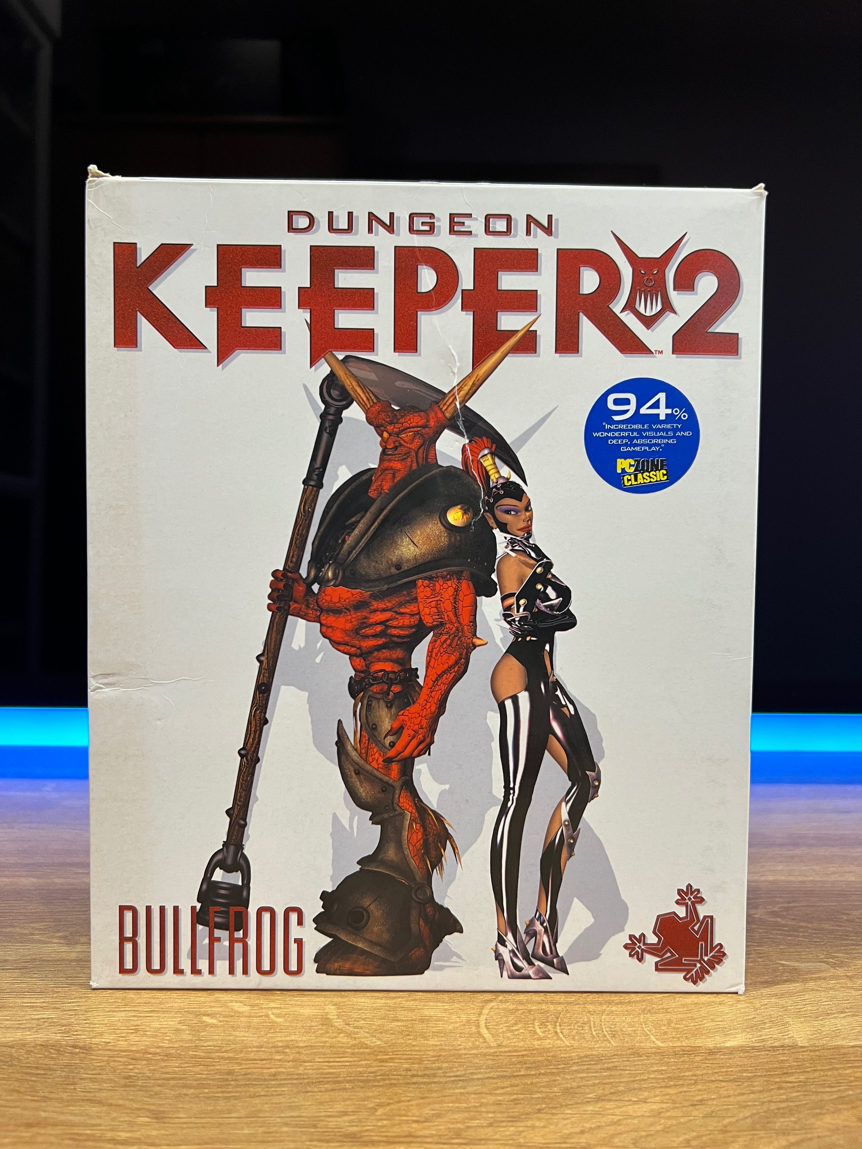 Dungeon Keeper 2 (PC EN 1999) BIG BOX kompletne premierowe wydanie