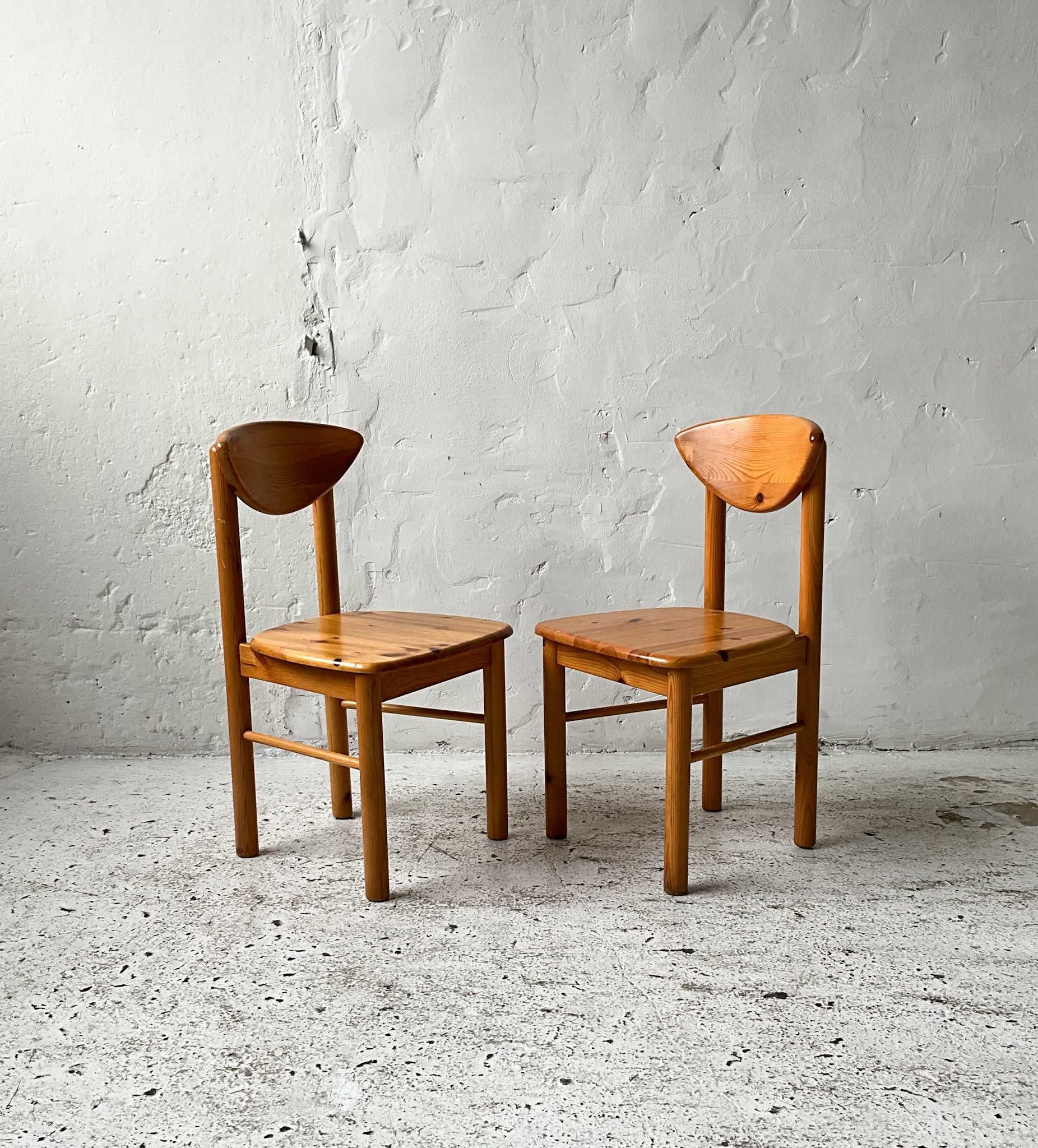 Duńskie krzesła proj. Rainer Daumiller lata 70 vintage design #2