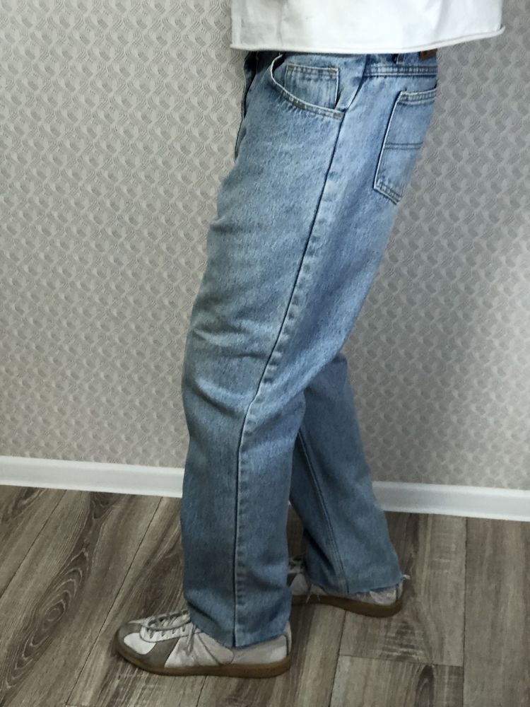 Широкі базові банани джинси широкие джинсы y2k big boy реп baggy fit