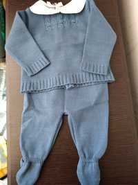 Conjunto de bebe novo 6 m