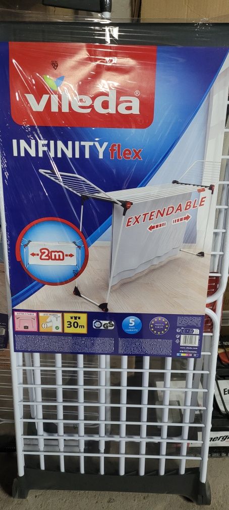 Підлогова сушилка для білизни Vileda Infinity Flex (169959)