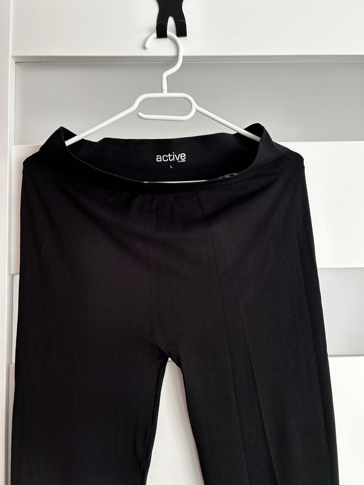 Czarne legginsy Active by Tchibo L