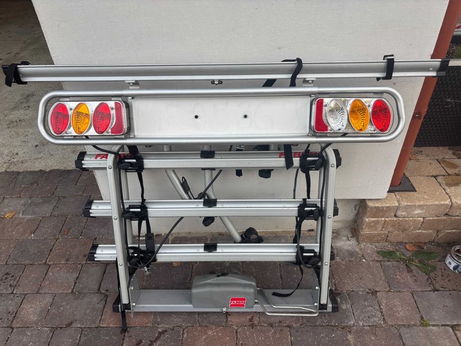 Bagażnik rowerowy na hak Fabbri Exclusive Deluxe na 4 rowery