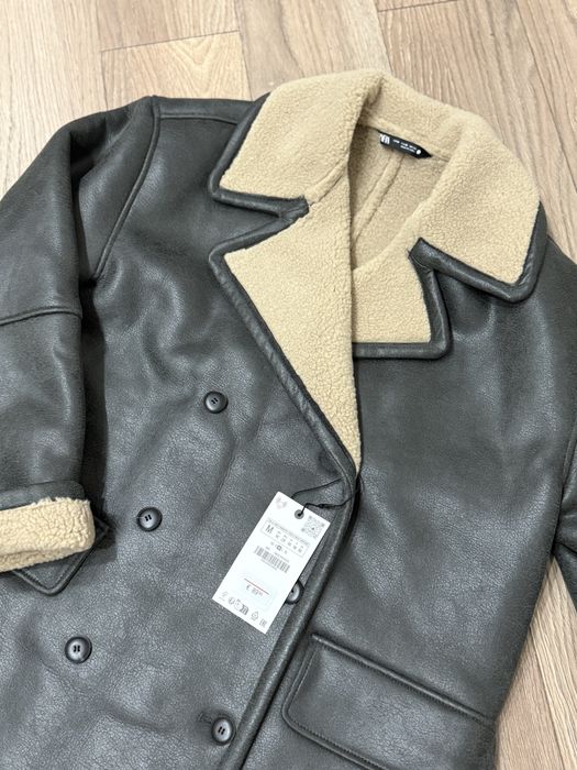 Стильна та тепла дублянка ZARA