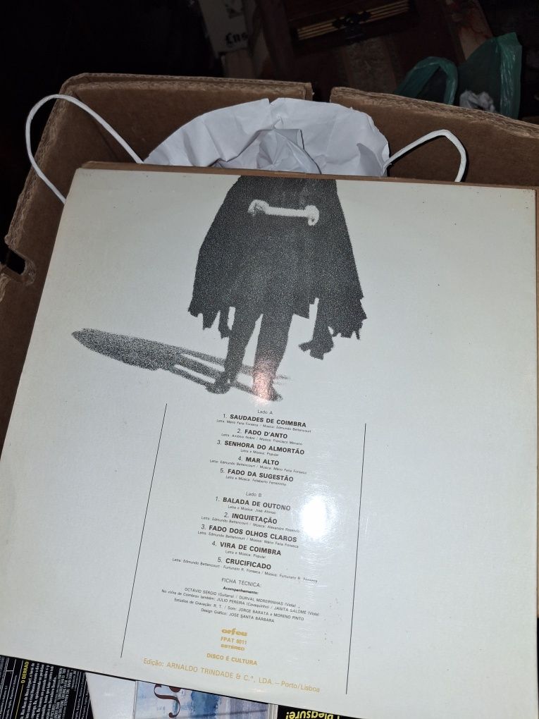José Afonso - fados de coimbra Lp
