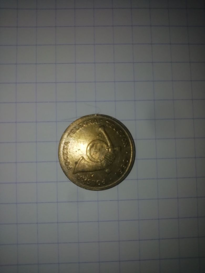Moneta żeton do automatu prl