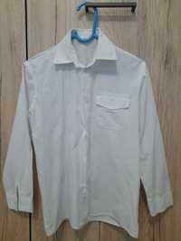 Biała koszula wizytowa,galowa 128 cm