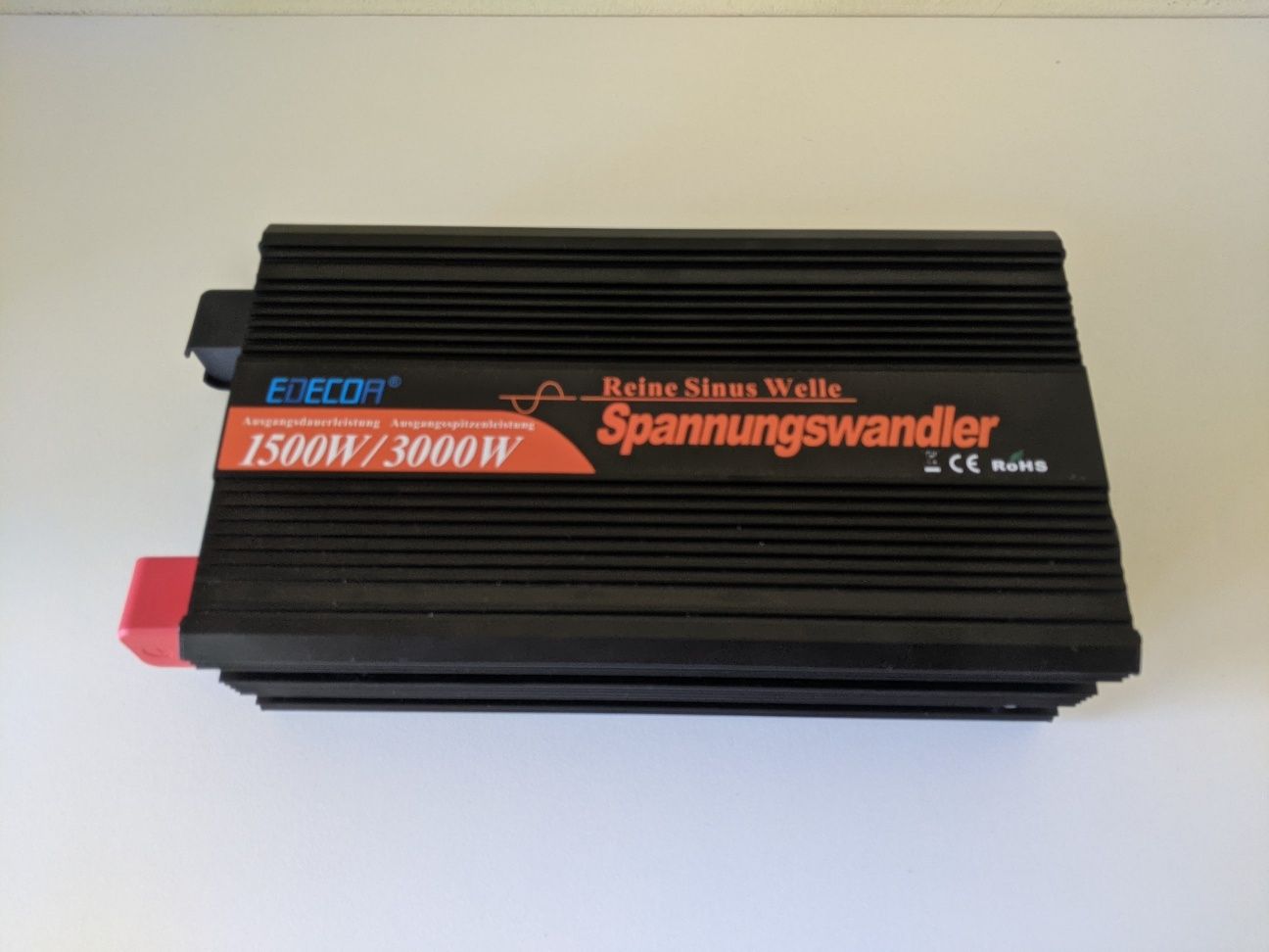 Przetwornica Edeacoa Inwerter Falownik 1500W 230V przyczepa campingowa