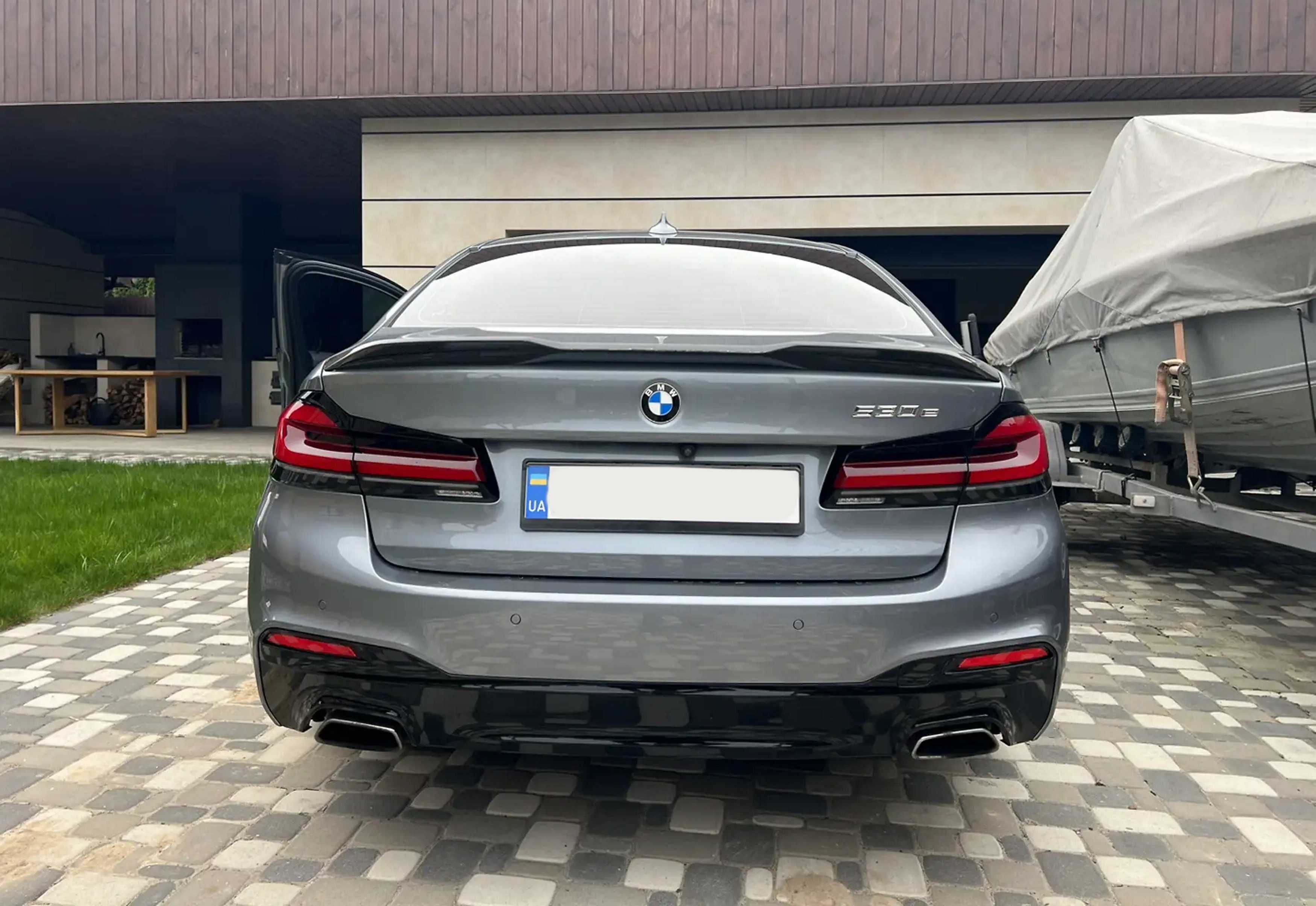 спойлер на бмв г30 bmw g30 стиль m4