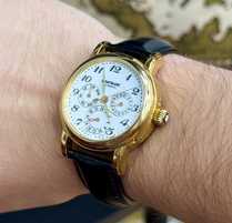 Часы MONTBLANC Meisterstuck 7014 37mm Золото Позолота