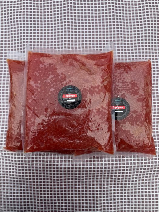 Червона ікра ( Гобуші , Сьомги , Кета , Кета PREMIUM)