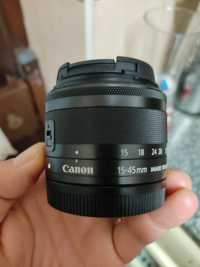 Lente Canon EOS M 15-45