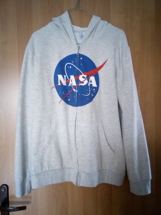 Szara bluza NASA XL