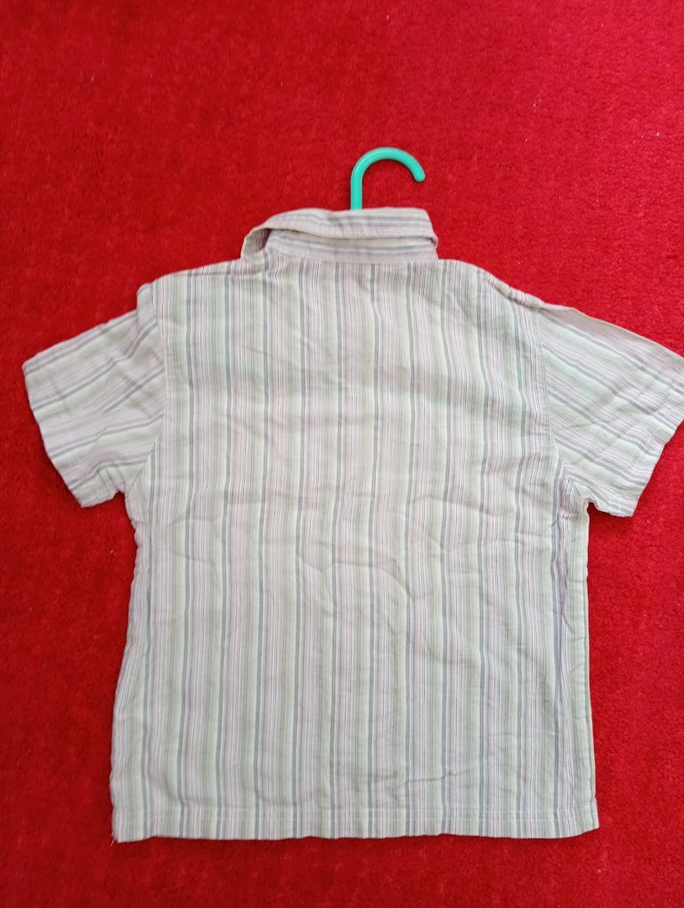 Elegancka dla chłopca na co dzień do przedszkola 104 koszula krótki rę