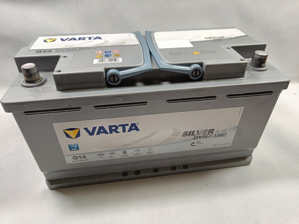 NOWY! Akumulator Rozruchowy 12V 95Ah 850A Varta Silver Dynamic G14 AGM