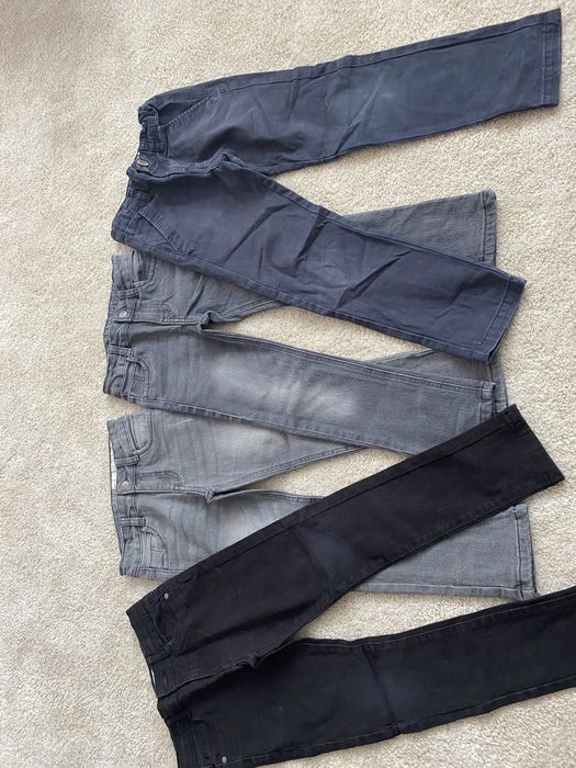 Conjunto 4 calças menino, tamanhos 5 e 6 anos
