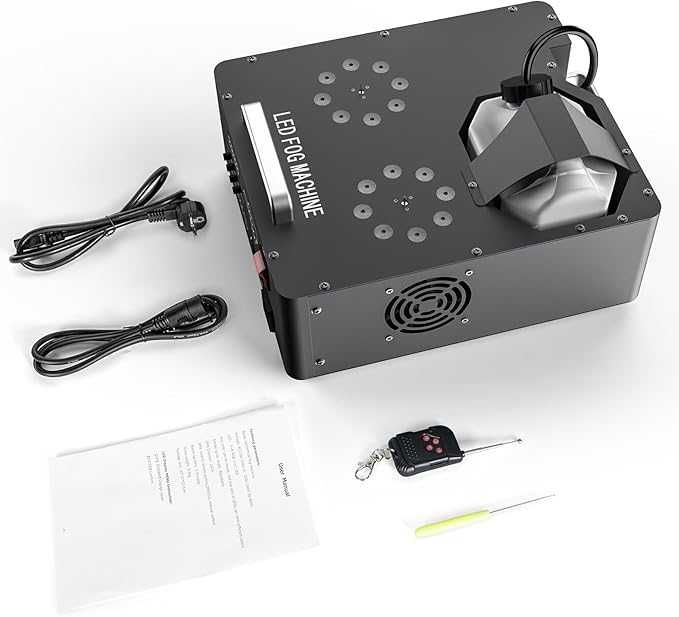 Wytwornica Maszyna do Dymu Pionowego Mgły LED 2000 W