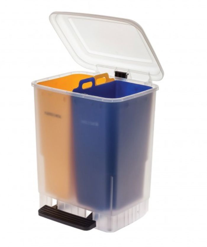 Caixote do Lixo ECO – 20L (Azul e Amarelo)