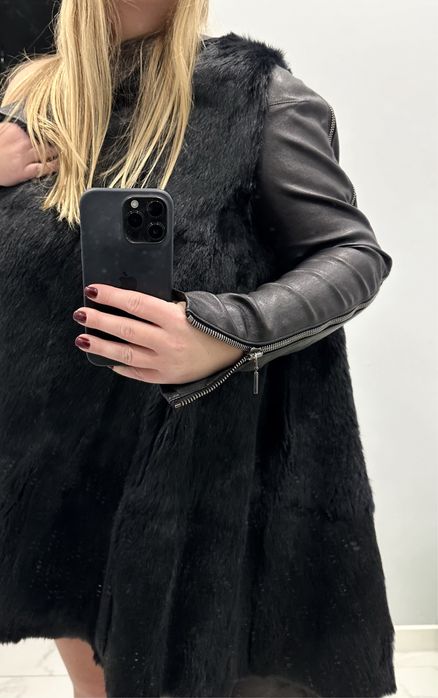 Дубленка пальто Plein Sud Sonia Rykiel б/у