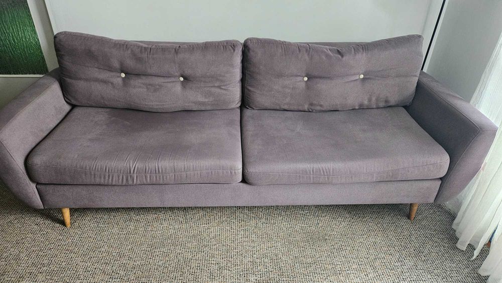 Kanapa 3-osobowa z funkcją spania z Agata Meble sofa rozkładana