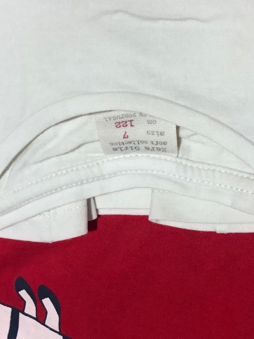 Lote 3 t-shirts 7 anos