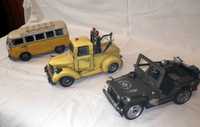 Jeep Wrangler, Willys, VW T1, ogórek, Ford 1940, pomoc drogowa modele