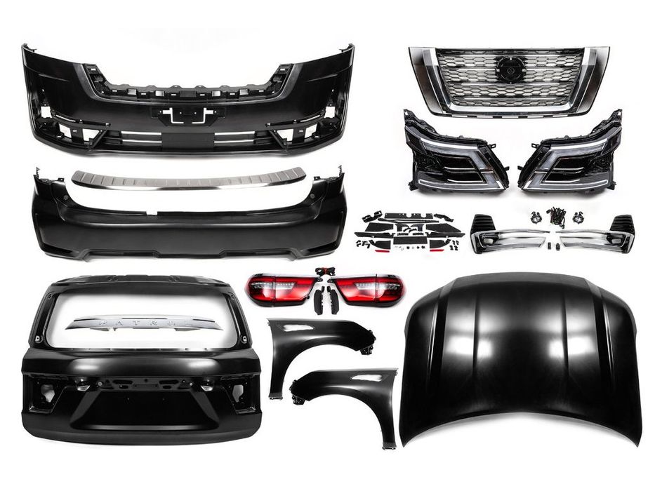 Nissan Patrol Y62 Комплект рестайлінгу в 2024 рік (рестайлінг)Нісан