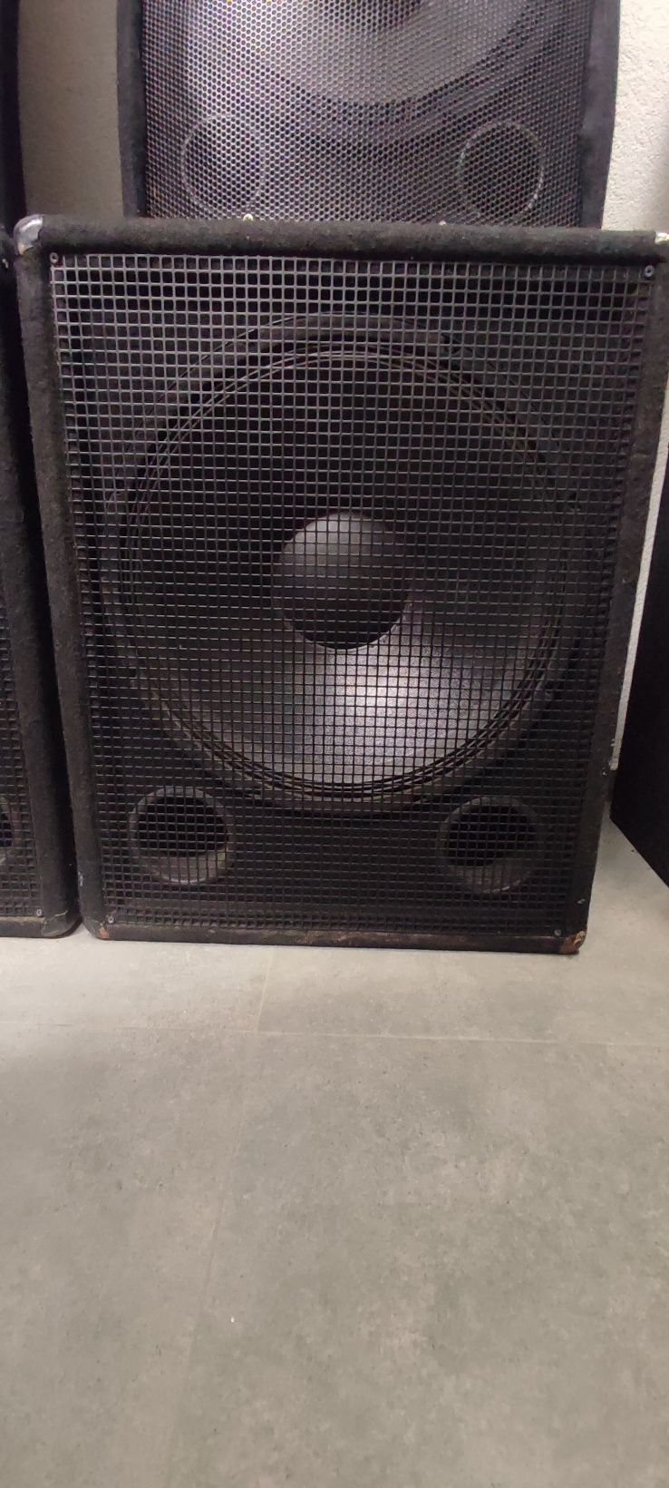 Kolumny Estradowe OMNITRONIC BX1850  Subwoofer  i  TX-1520  3 drożne