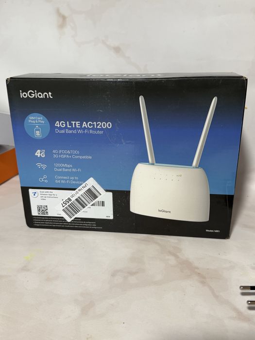 4G LTE роутер Маршрутизатор ioGiant AC1200 4G 1200 Мбіт/с