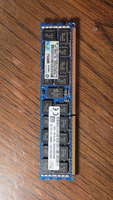 Pamięć RAM Hynix 16GB 2Rx4 PC3 DDR3 14900R HMT42GR7AFR4C-RD