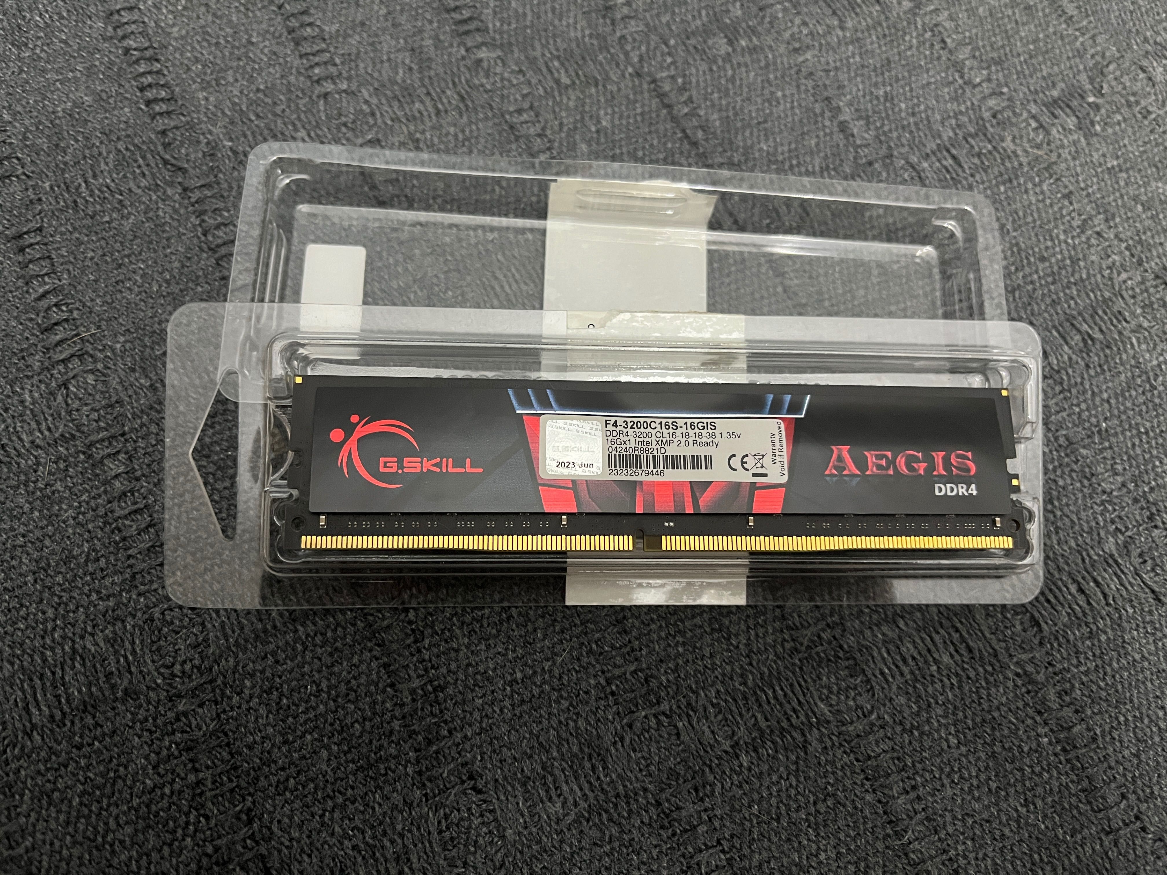 memória RAM G.SKILL Aegis DDR4, 16GB, 3200MHz