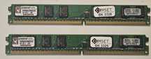 Pamięć Kingston DDR2 2GB PC800 Kit 2x1GB